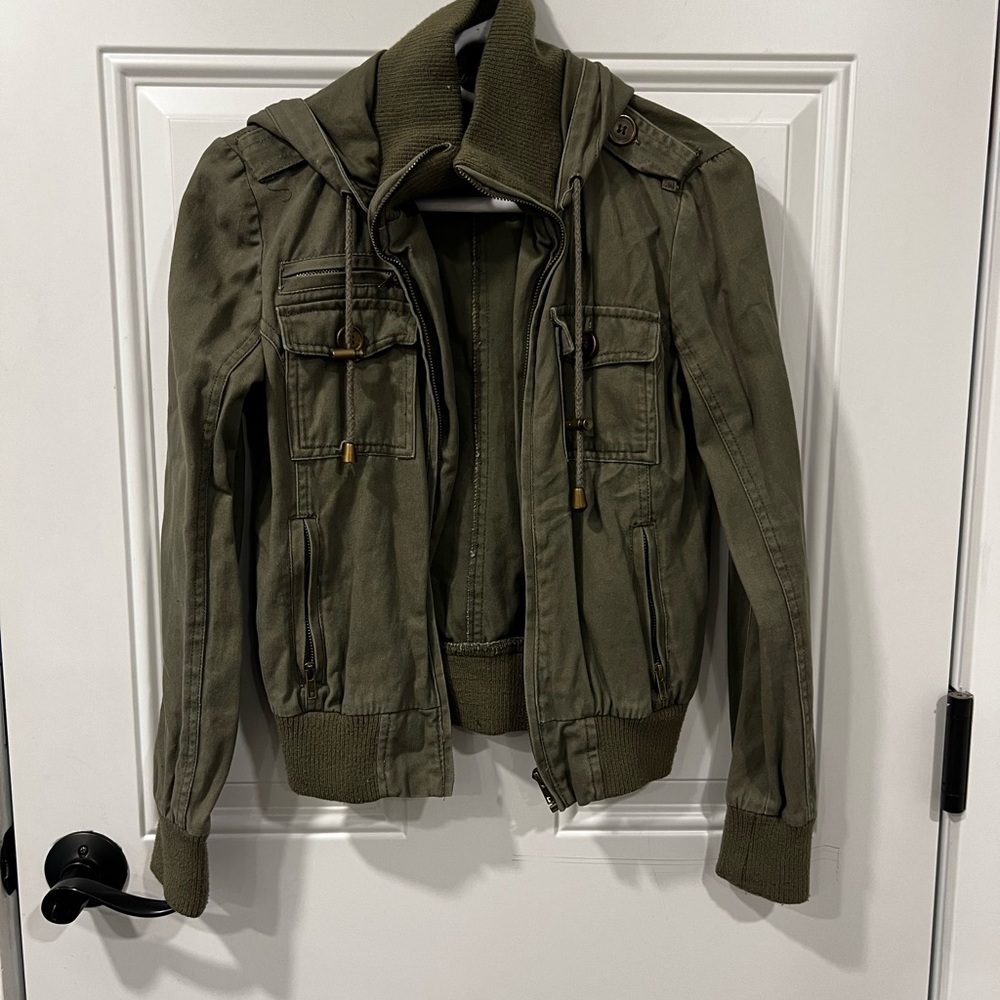 Army, green lightweight jacket